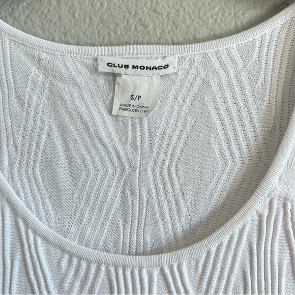 Club Monaco Rib Knit Sheath Dress - Picture 3 of 11